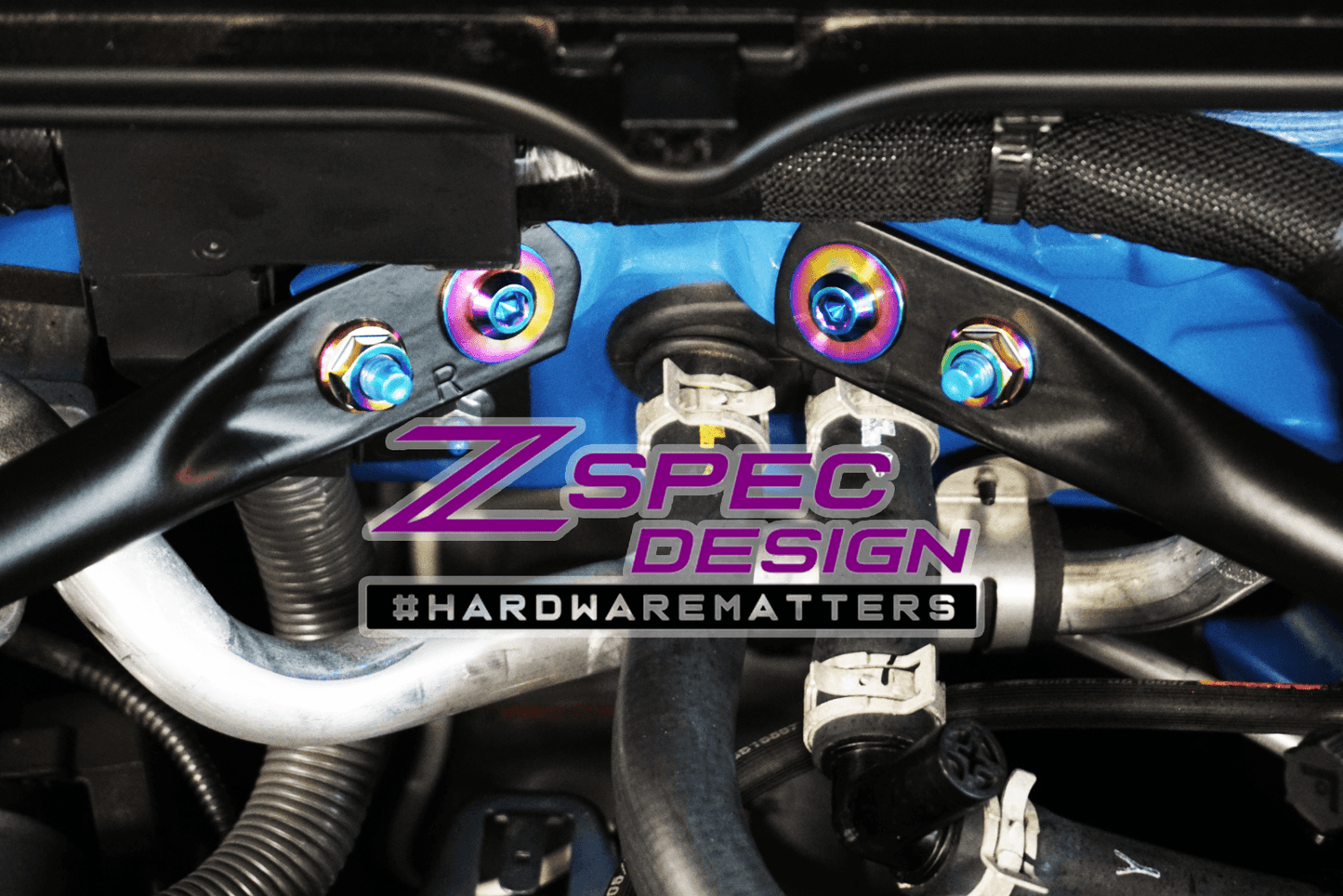 ZSPEC "Stage 2" Dress Up Bolts® Fastener Kit for '22+ Toyota GR86 & Subaru BRZ, Titanium