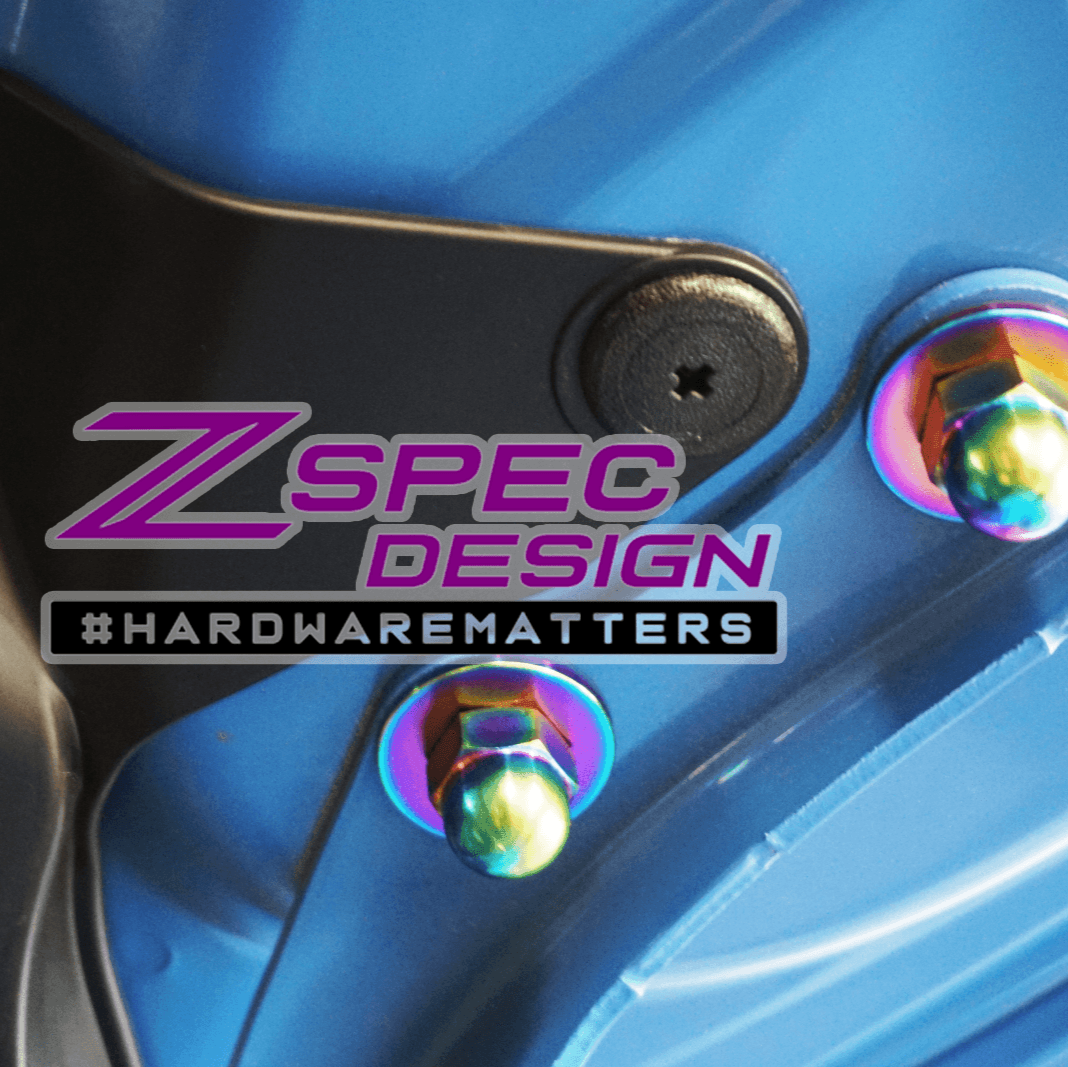 ZSPEC "Stage 3" Dress Up Bolts® Fastener Kit for '22+ Toyota GR86 & Subaru BRZ, Titanium