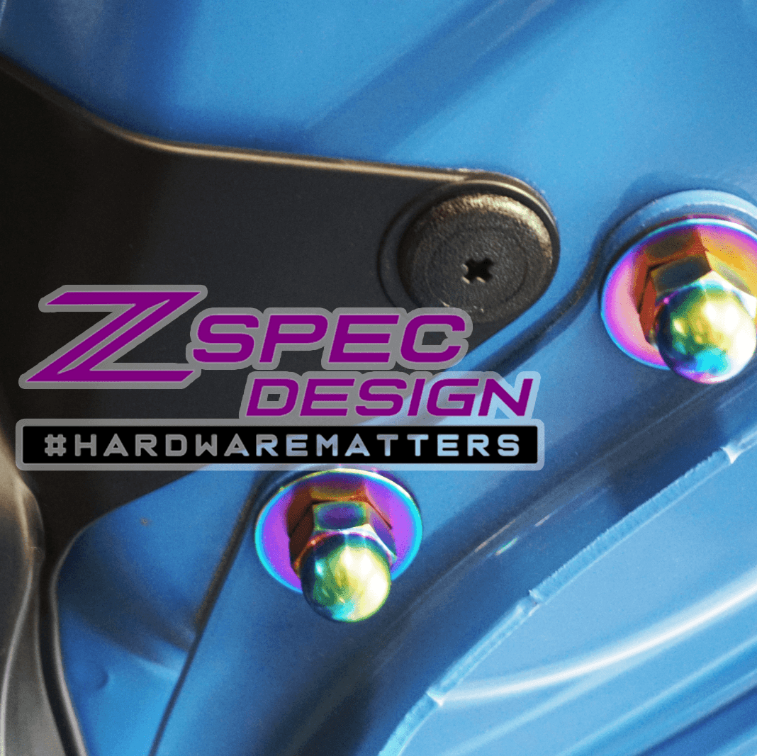 ZSPEC "Stage 2" Dress Up Bolts® Fastener Kit for '22+ Toyota GR86 & Subaru BRZ, Titanium