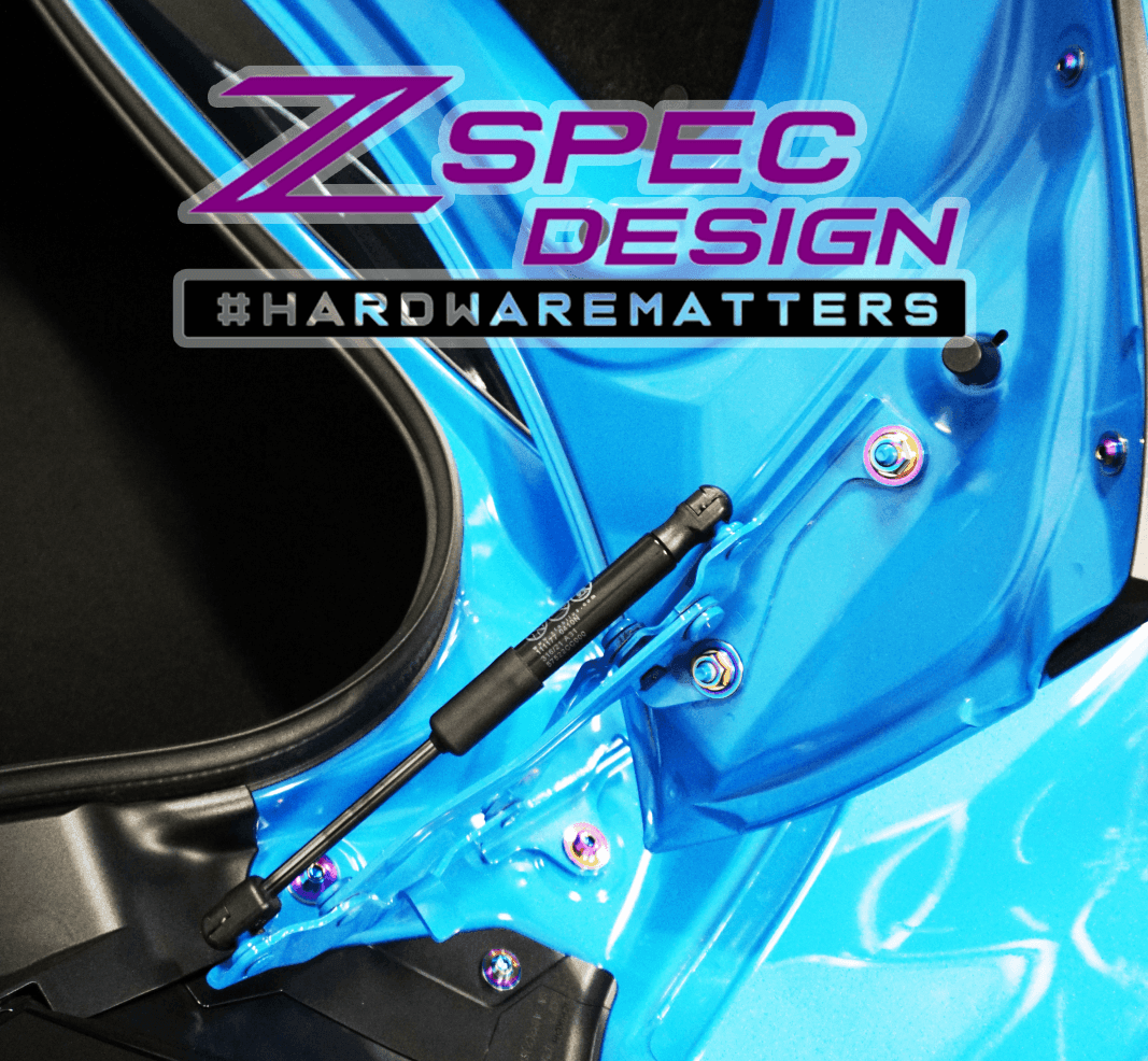 ZSPEC Trunk Area Fastener Kit for '22+ Toyota GR86 & Subaru BRZ, Titanium