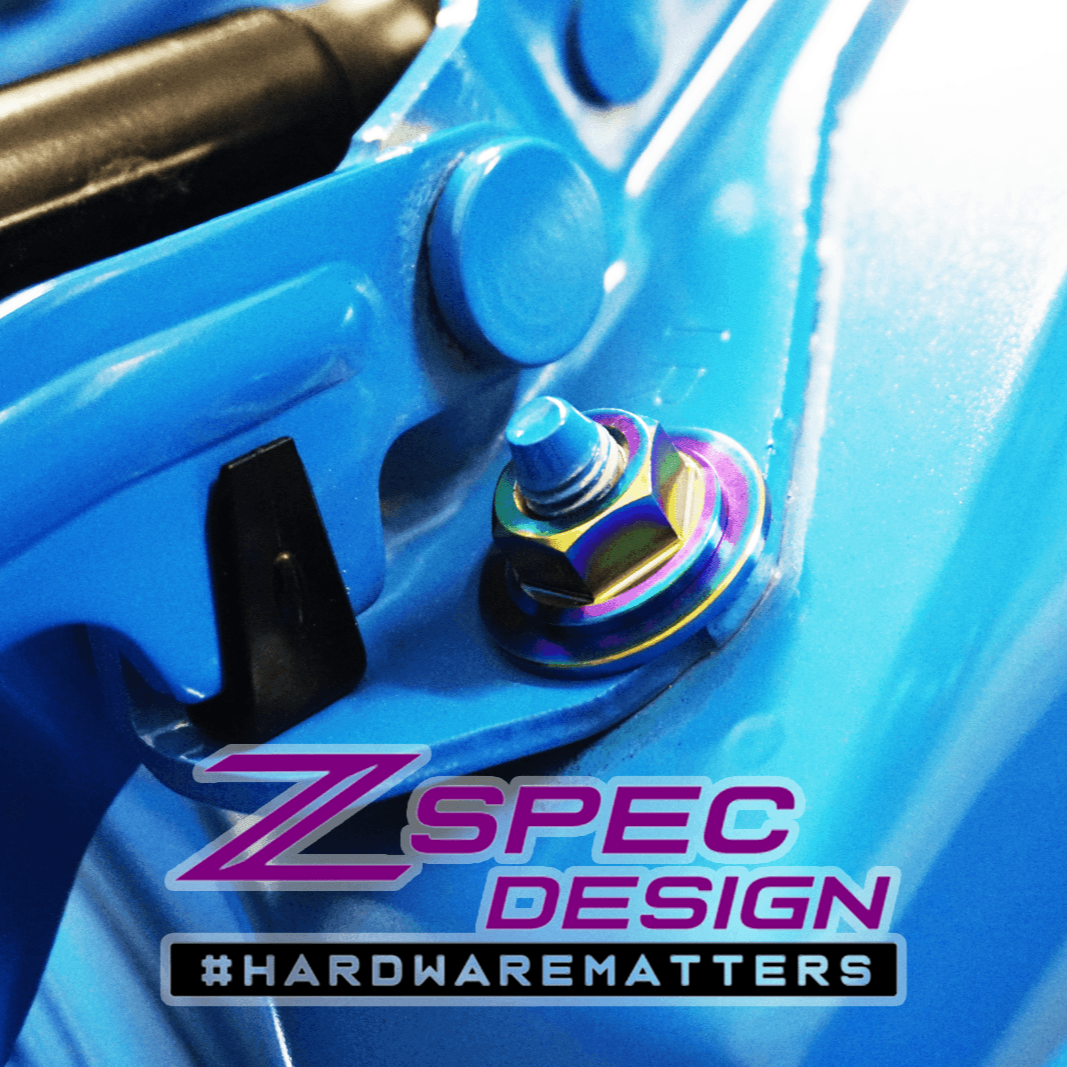 ZSPEC Trunk Area Fastener Kit for '22+ Toyota GR86 & Subaru BRZ, Titanium