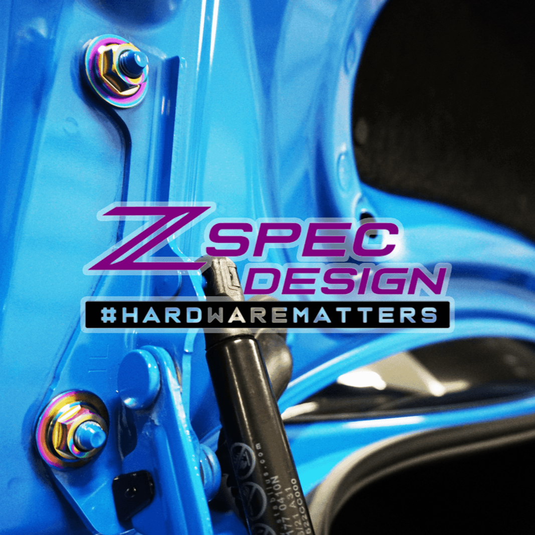 ZSPEC Trunk Area Fastener Kit for '22+ Toyota GR86 & Subaru BRZ, Titanium