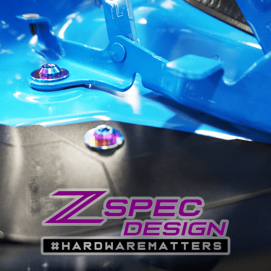 ZSPEC "Stage 3" Dress Up Bolts® Fastener Kit for '22+ Toyota GR86 & Subaru BRZ, Titanium