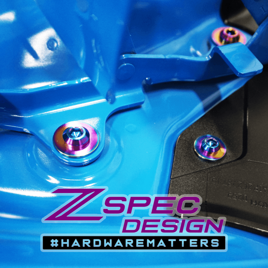 ZSPEC "Stage 3" Dress Up Bolts® Fastener Kit for '22+ Toyota GR86 & Subaru BRZ, Titanium