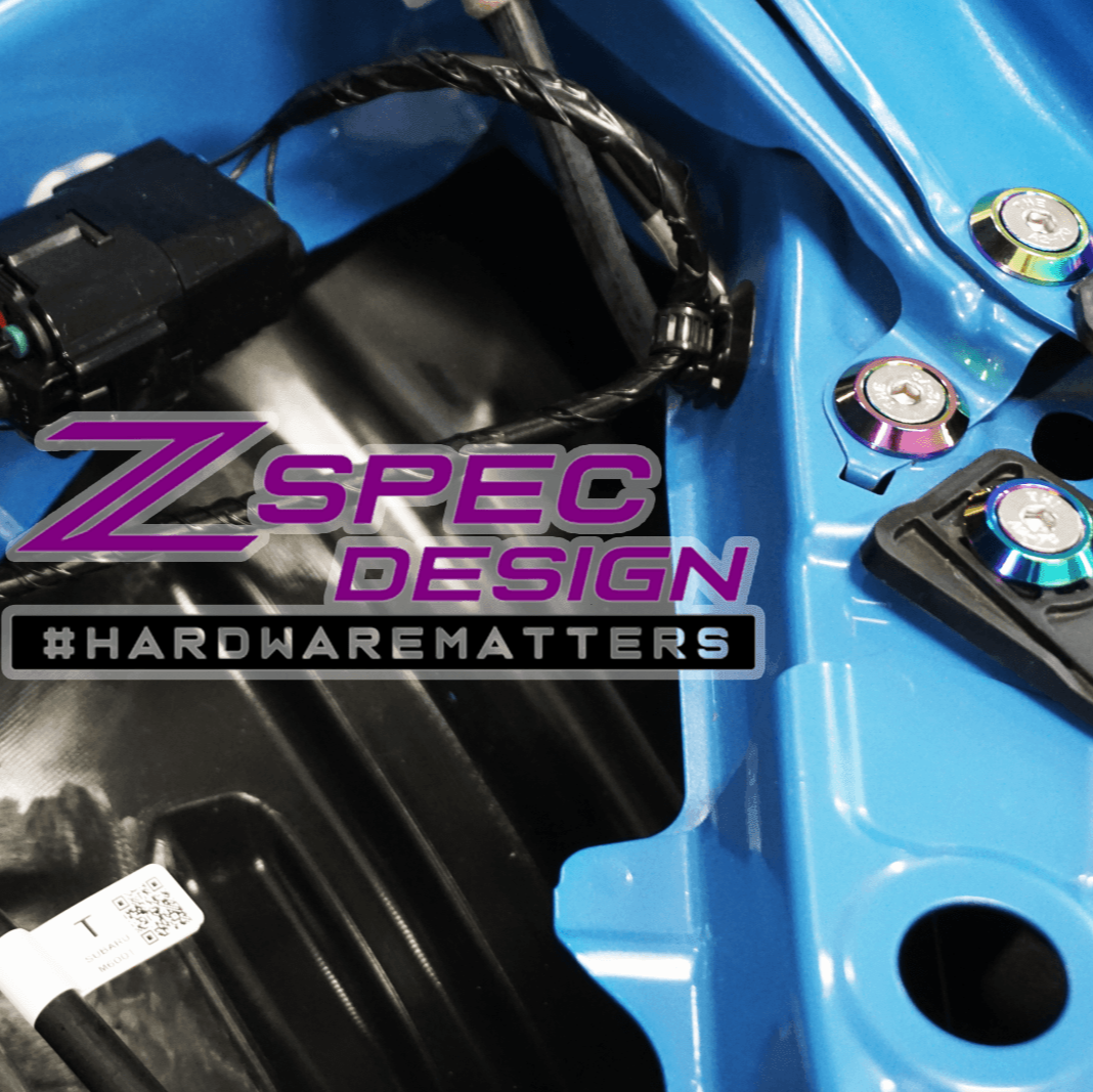 ZSPEC "Stage 2" Dress Up Bolts® Fastener Kit for '22+ Toyota GR86 & Subaru BRZ, Stainless & Billet