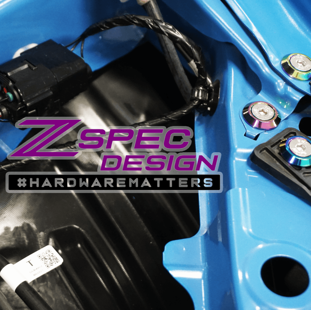 ZSPEC "Stage 3" Dress Up Bolts® Fastener Kit for '22+ Toyota GR86 & Subaru BRZ, Stainless & Billet