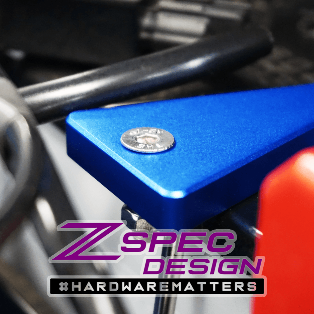 ZSPEC Battery Hold Down/Bracket, Billet Bracket w/ Stainless Hardware