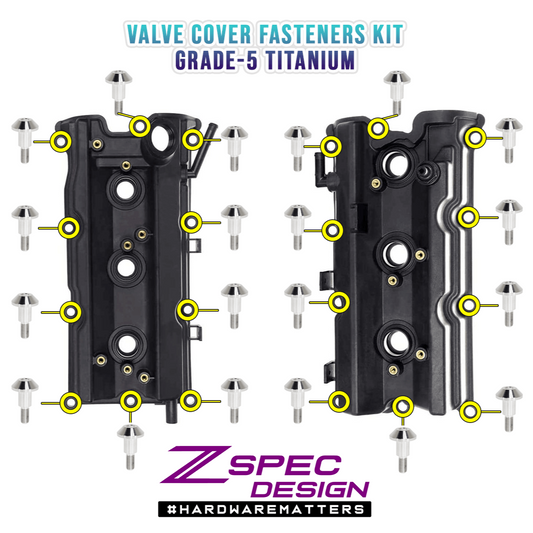 ZSPEC Titanium Valve Cover Bolts for Nissan 350z/G35, VQ35DE / VQ35HR