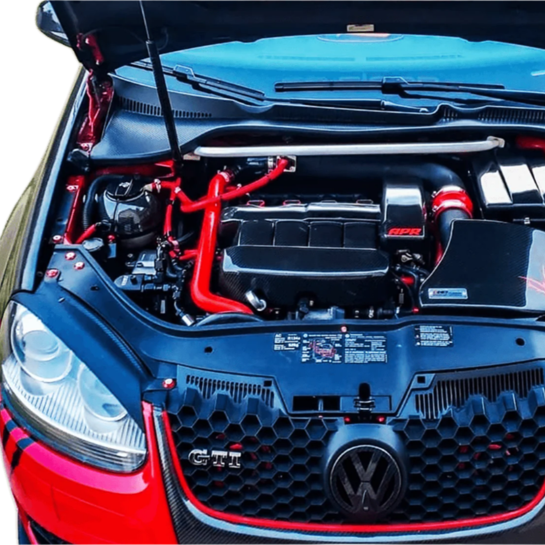 ZSPEC "Stage 3" Dress Up Bolts® Fastener Kit for '05-10 VW Golf MK5, Stainless & Billet