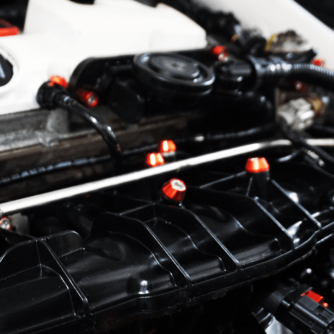 ZSPEC "Stage 3" Dress Up Bolts® Fastener Kit for '05-10 VW Golf MK5, Stainless & Billet