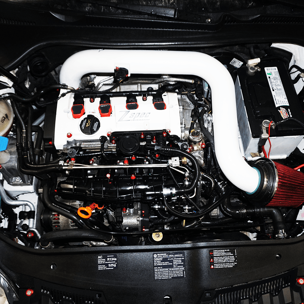 ZSPEC "Stage 3" Dress Up Bolts® Fastener Kit for '05-10 VW Golf MK5, Stainless & Billet