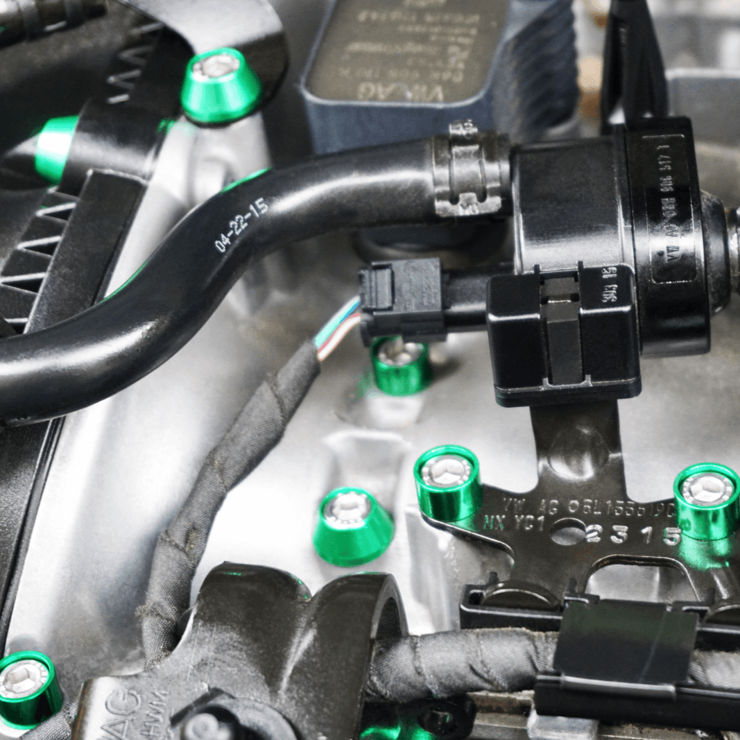 ZSPEC "Stage 3" Dress Up Bolts® Fastener Kit for '15+ VW Golf GTI 2.0L MK7, Stainless & Billet