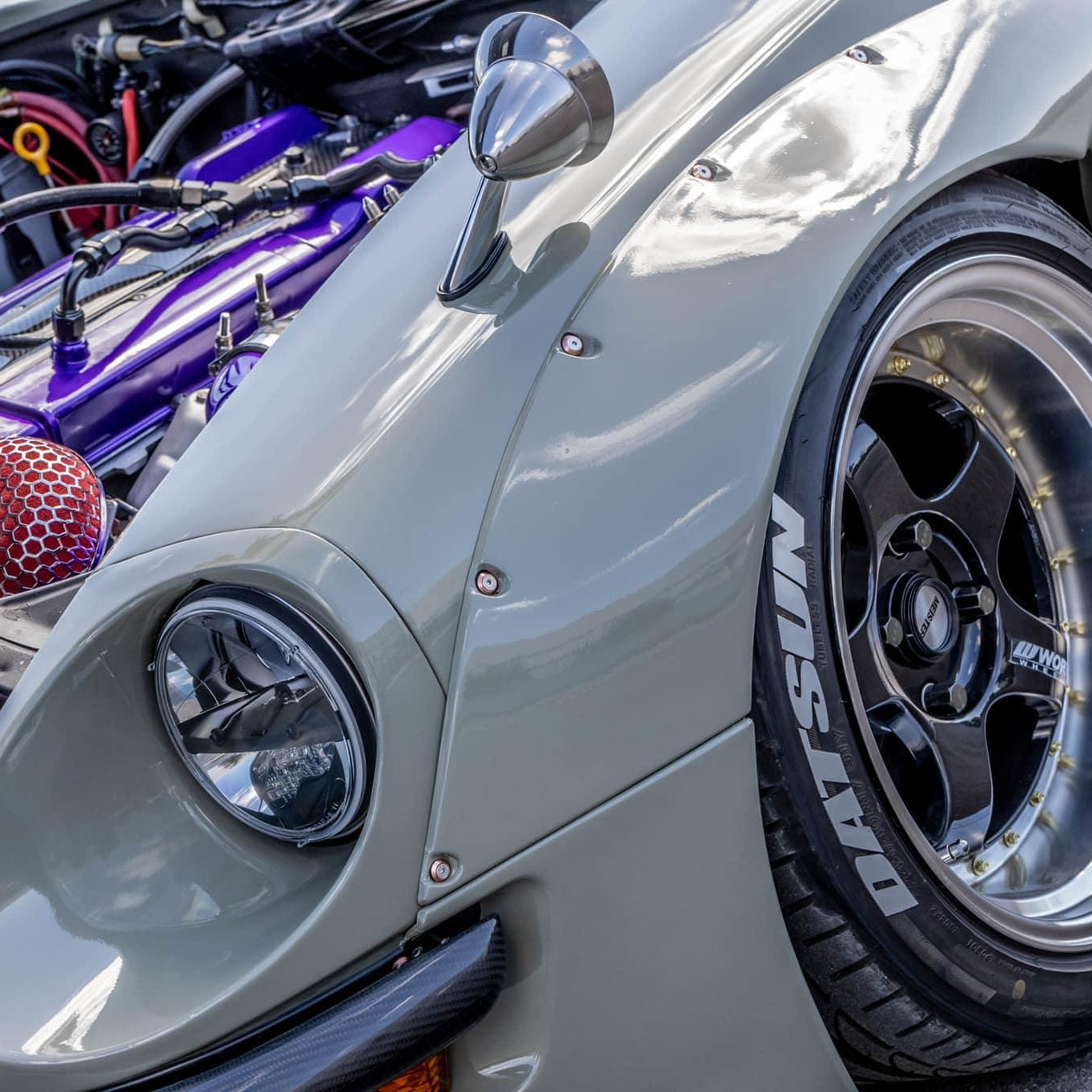 ZSPEC Body Kit Fastener, Low-Profile M5x20mm, Stainless & Billet, w/Rivet Nut, per Each