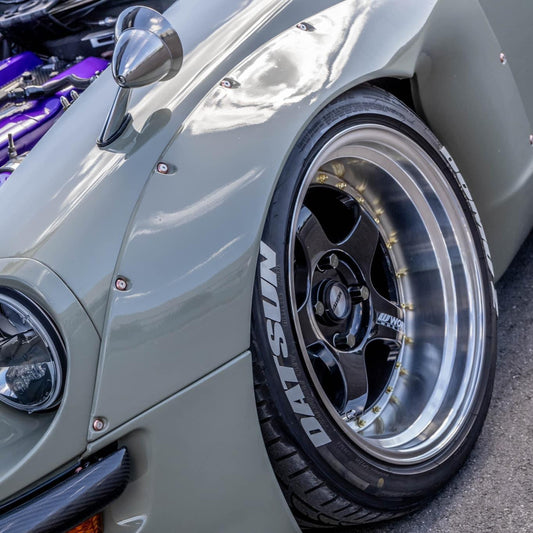 ZSPEC Low-Profile Body Kit Fastener, M5x20mm Titanium & Billet w/RIVET NUT, Sold per Each