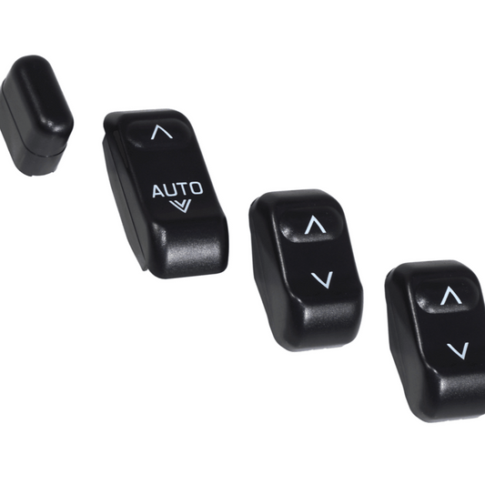 ZSPEC Window-Switch Buttons for Nissan 300zx Z32, NON-Illuminated, Set of Four Buttons