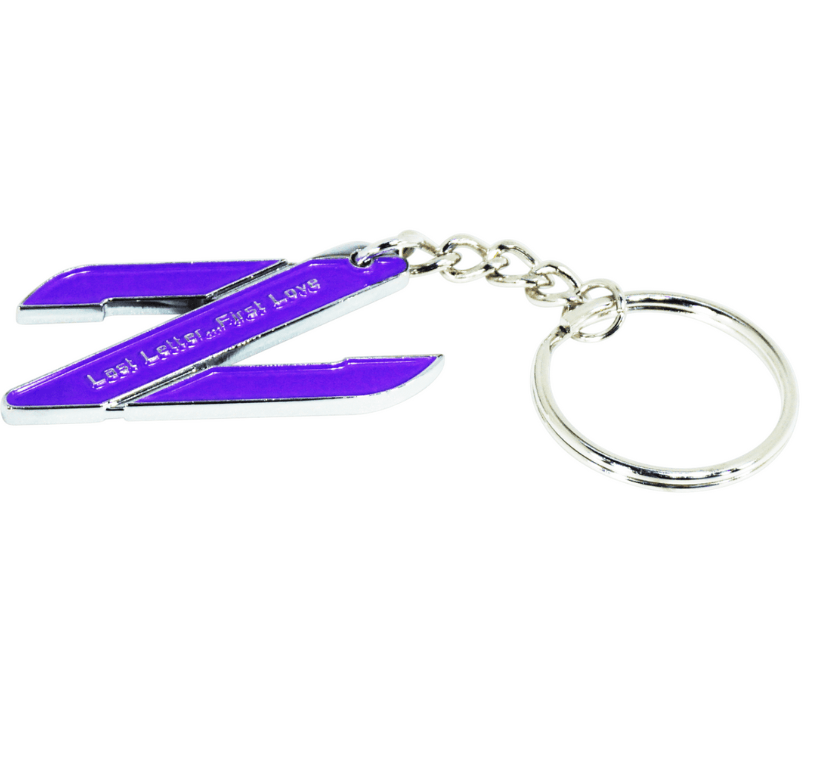 ZSPEC Chrome & Colored Keychain, Style: Nissan Z32 300zx