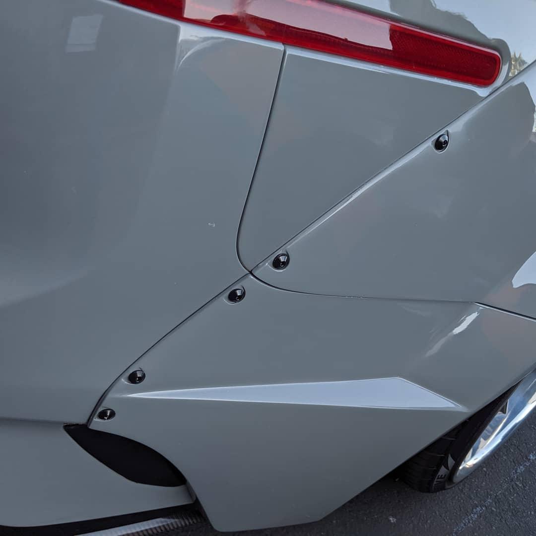 ZSPEC Body Kit Fastener, Low-Profile M5x20mm, Titanium Grade-5, per Each