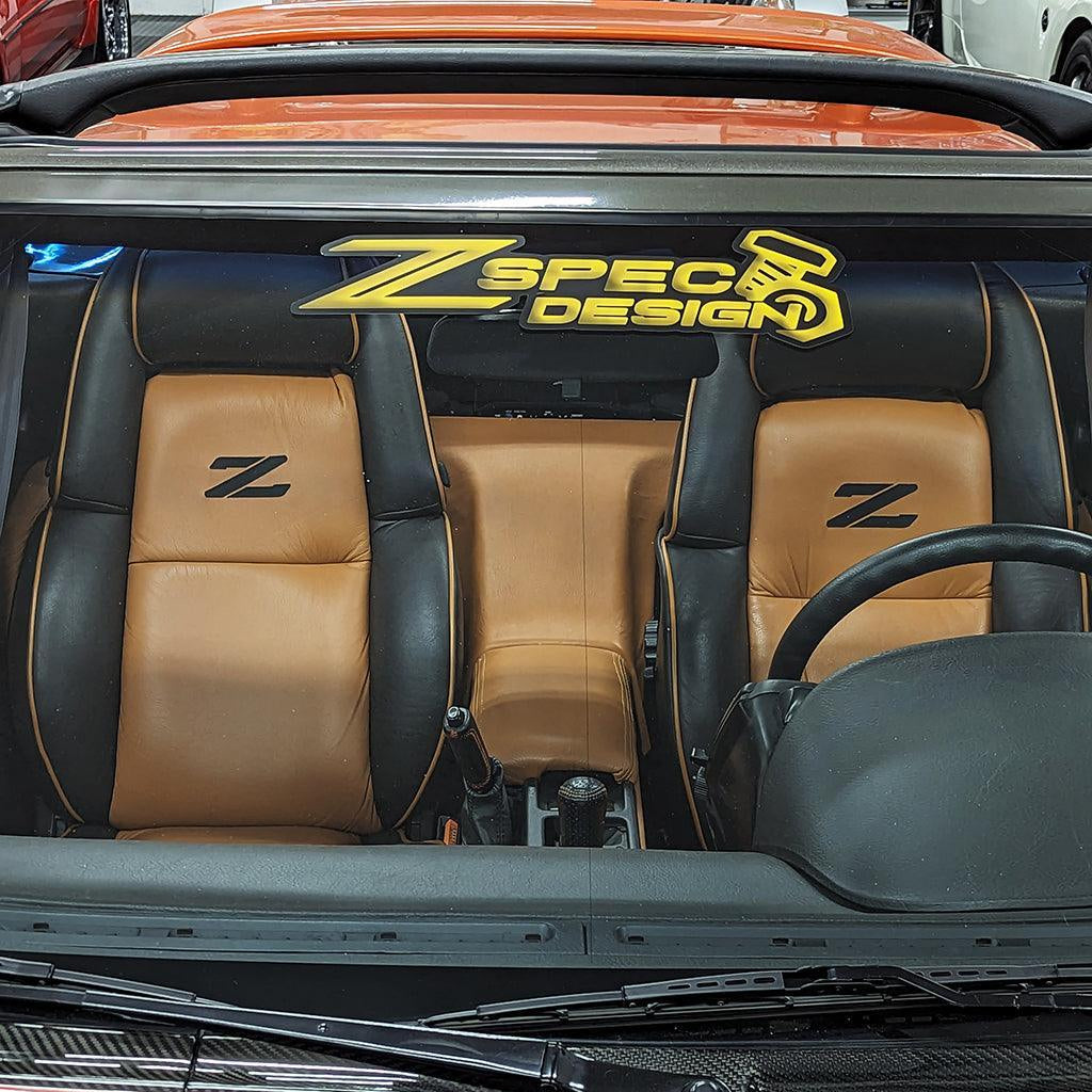 Windshield Banner, ZSPEC Design, Vinyl Sticker Decal, ~16" x  6"