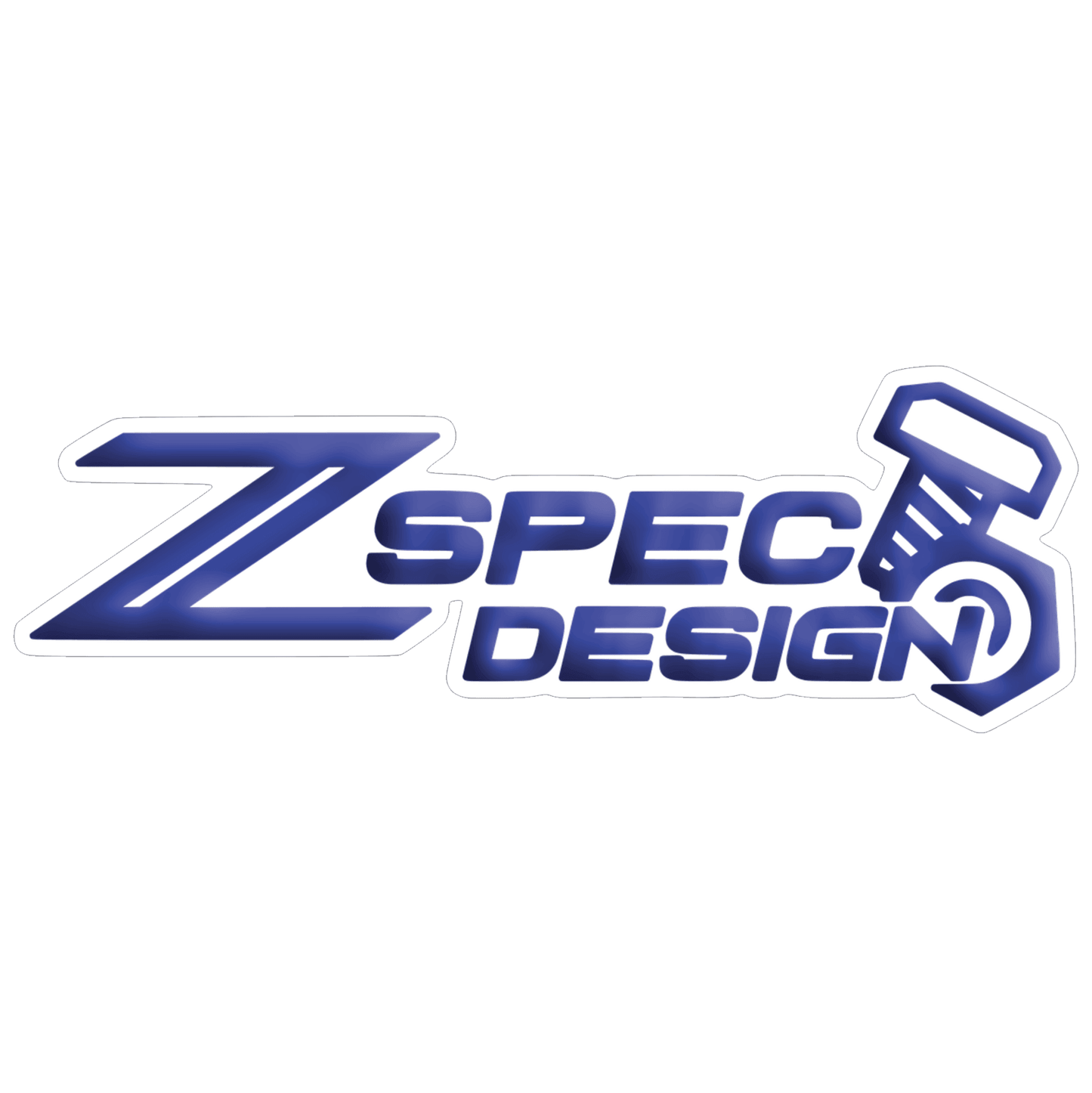 Windshield Banner, ZSPEC Design, Vinyl Sticker Decal, ~16" x  6"