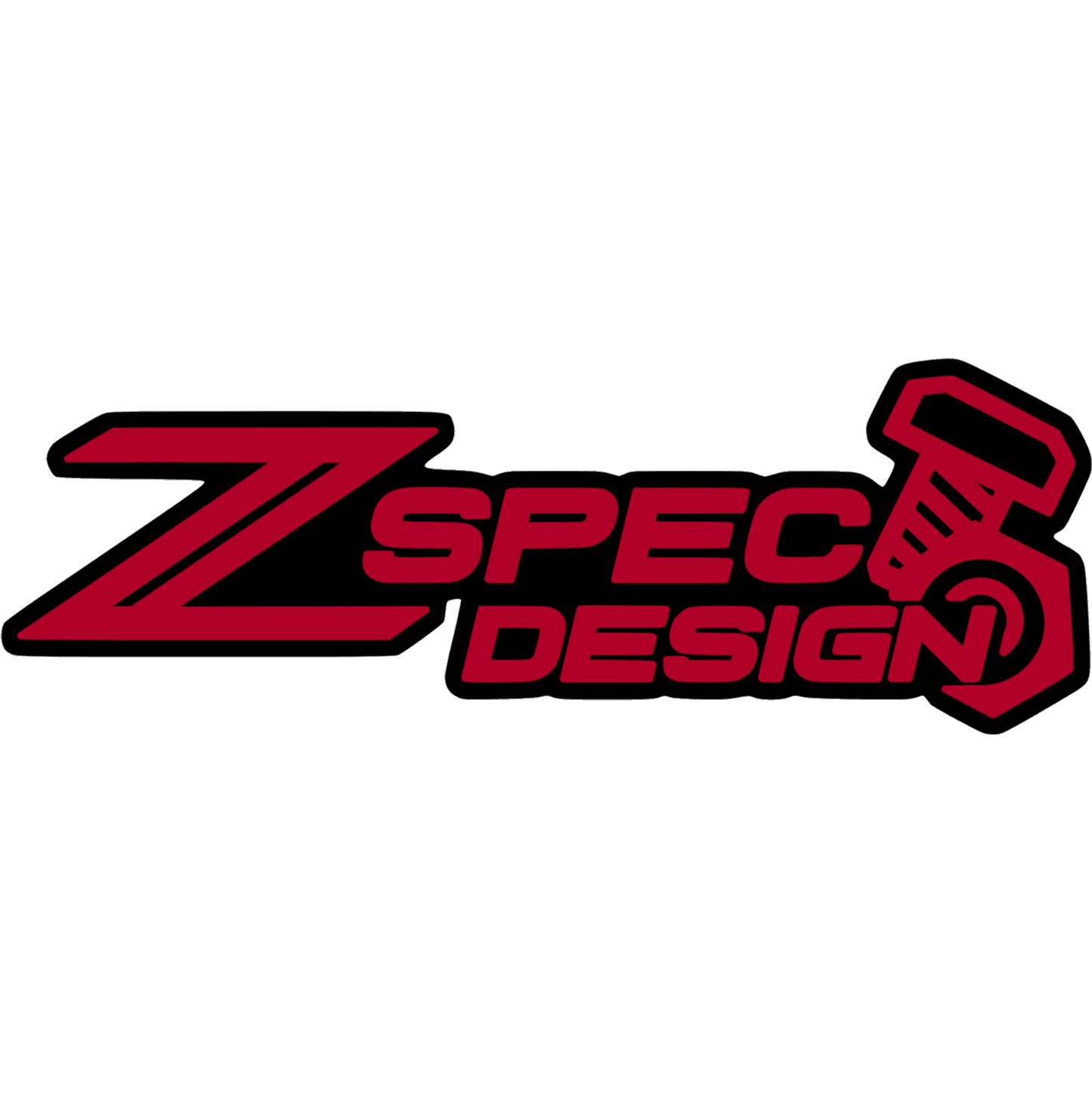 Windshield Banner, ZSPEC Design, Vinyl Sticker Decal, ~16" x  6"