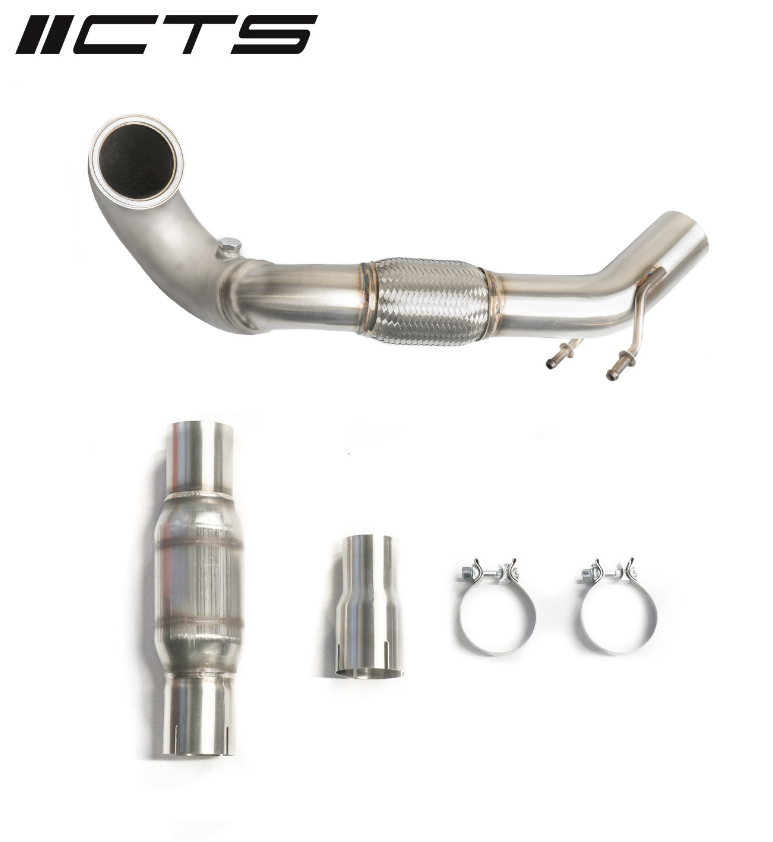 CTS Turbo - Downpipe || MQB & A3/S3/TT/TT-S